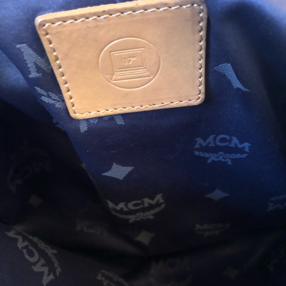 MCM Munchen backpack/laptop bag - Picture 5 of 6